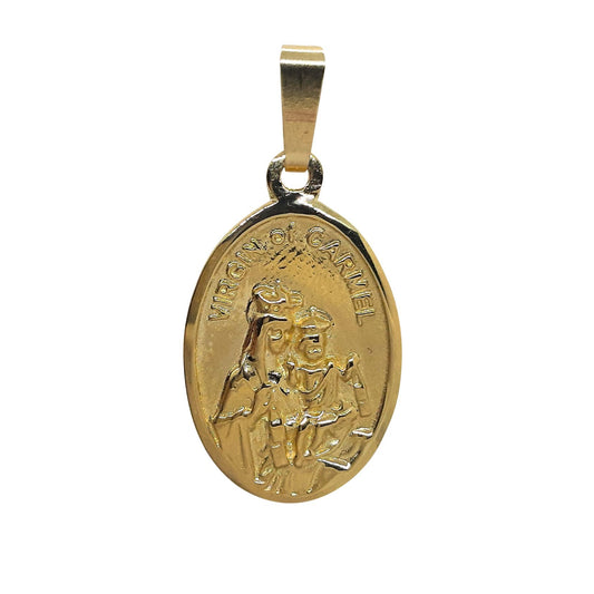 9ct 20mm Our Lady Mount Carmel Scapular