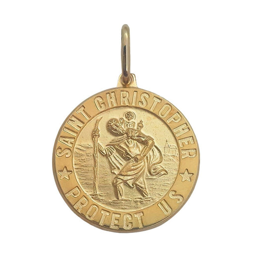 9ct 20mm St Chris