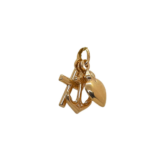9ct Faith Hope Charity