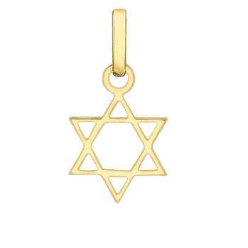 9ct 9mm Star of David
