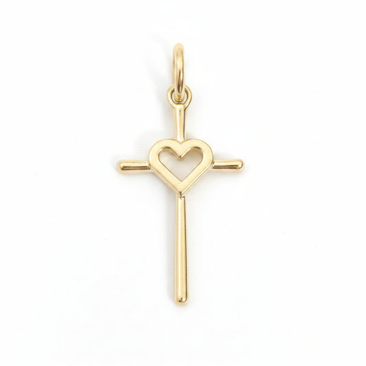 9ct 20mm Cross