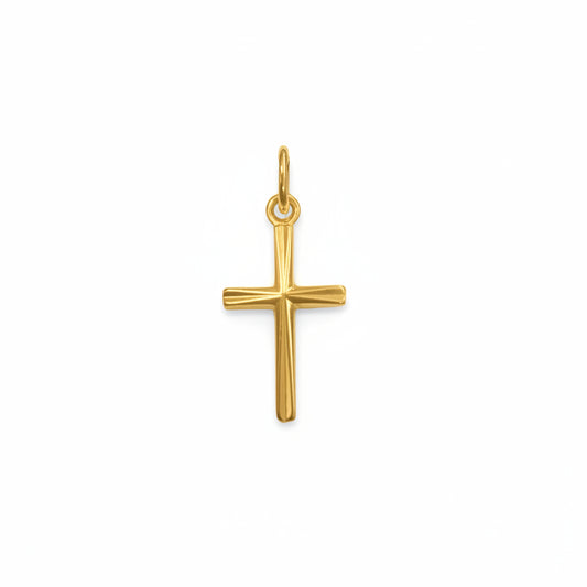 9ct 14mm Cross