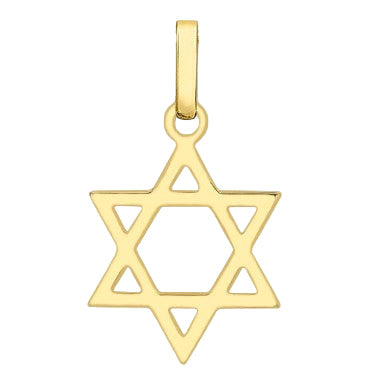 9ct 13mm Star of David