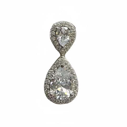 Pear Pendant Cz