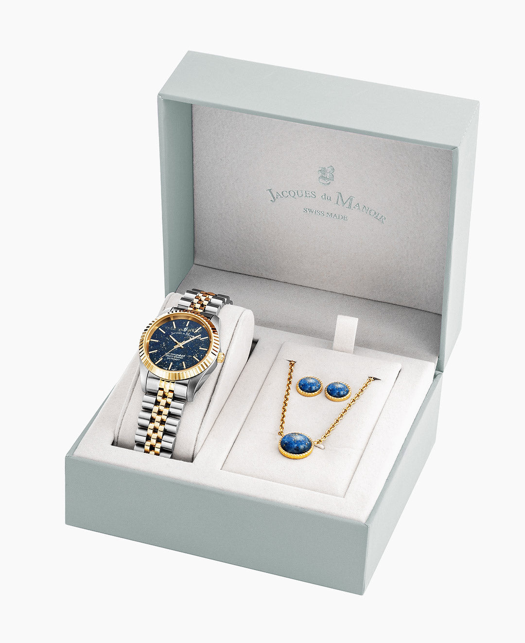Inspiration Elements 31mm • Two-tone Blue dial watch • Stainless steel Swiss watch