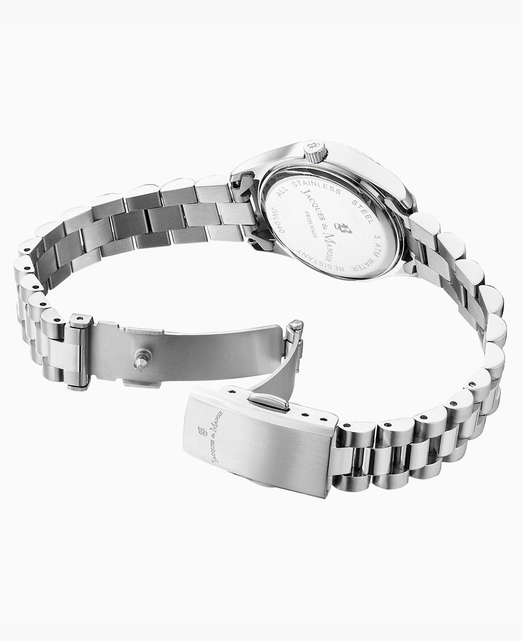 Inspiration Prime 26mm •  Three-hands Silver-tone Blue dial • Stainless steel Swiss watch