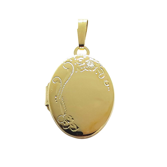 9ct 21mm Locket