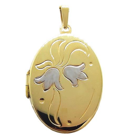 9ct 28mm Flowers 2T