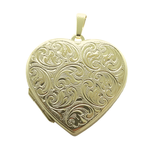 9ct 28mm Heart