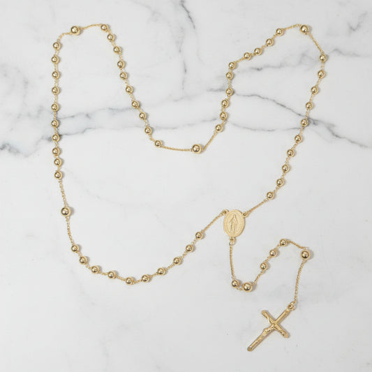 9ct Rosary 4mm
