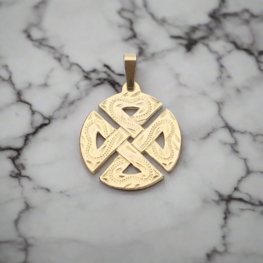 9ct 19mm Celtic Knot