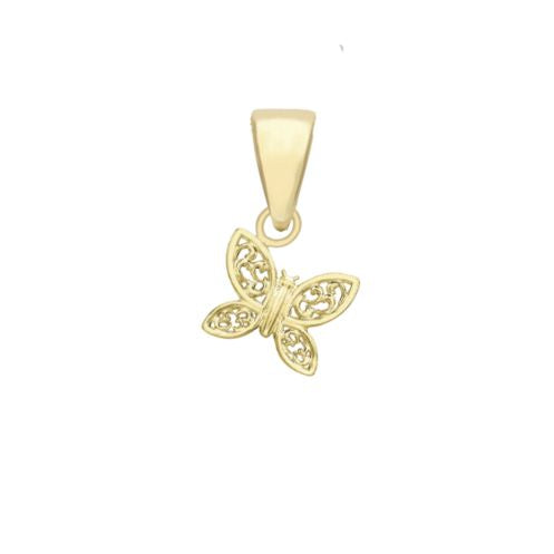9ct Tiny Butterfly