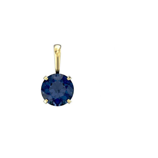 9ct 5mm Blue