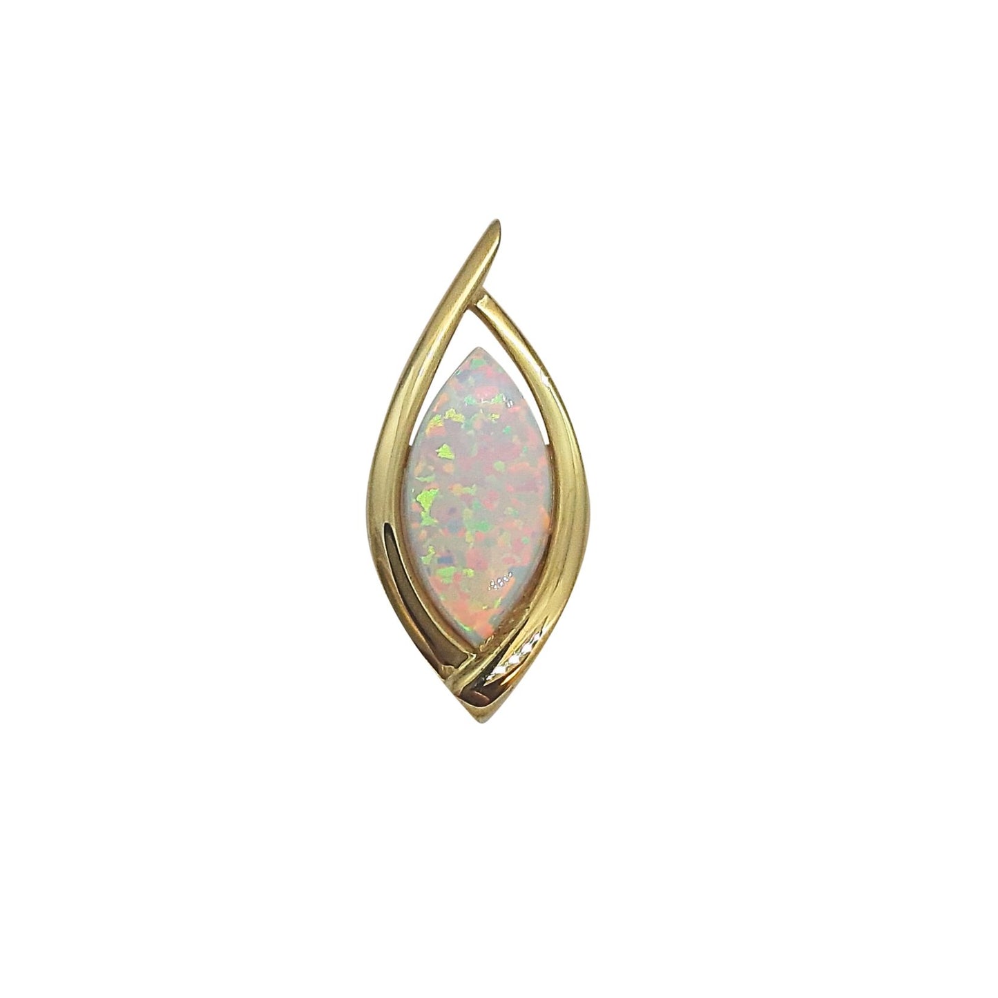 9ct Large Marquise Opal