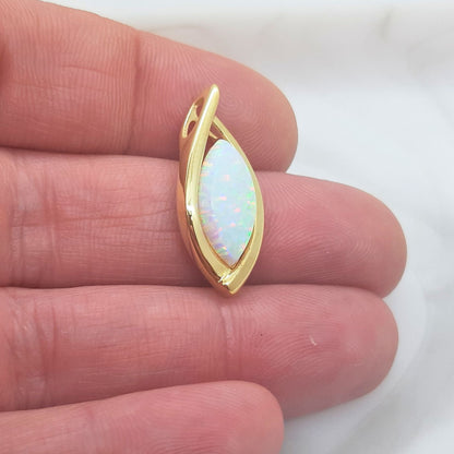 9ct Large Marquise Opal