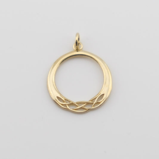 14ct Mod Celtic Circle