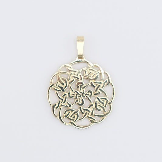 9ct 21mm Celtic Knot