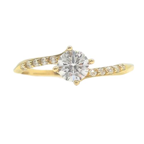 9ct Twist CZ