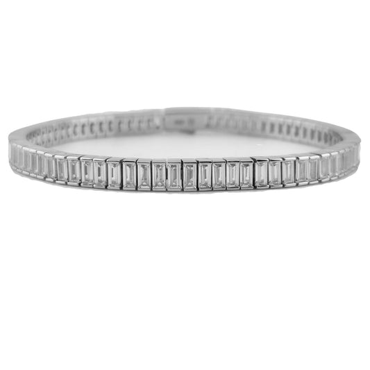 Baguette CZ Tennis Bracelet