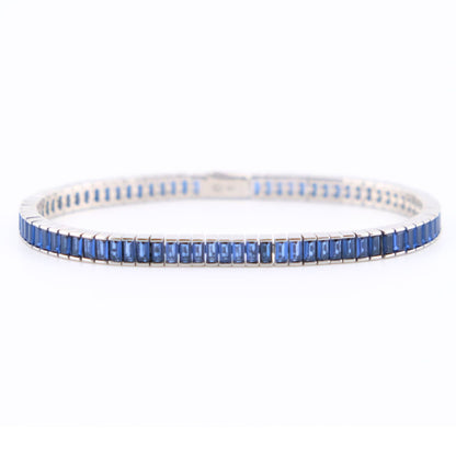 Rectangle CZ Tennis Bracelet