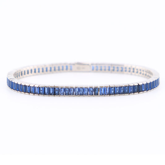 Rectangle CZ Tennis Bracelet