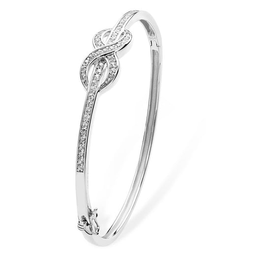 CZ Infinity bangle