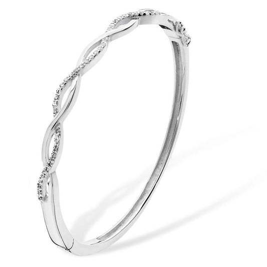 CZ Twist bangle