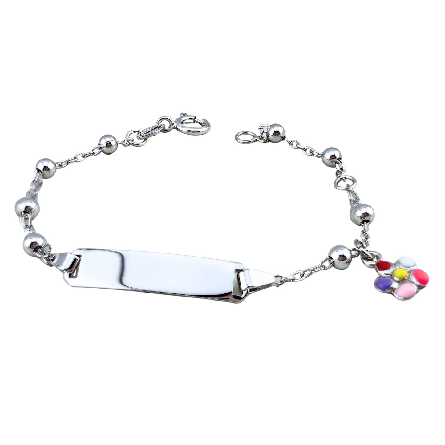 Flower Child's ID Bracelet