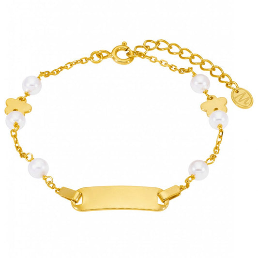 Pearl Child's ID Bracelet