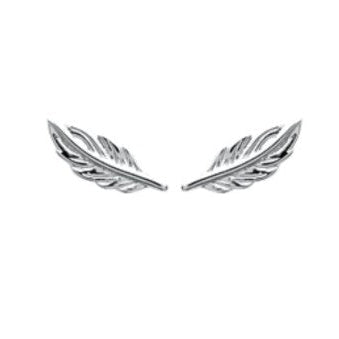Feather Design Stud