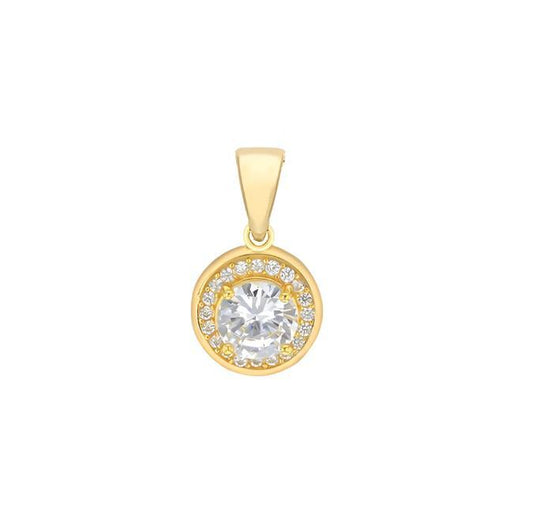 Round CZ Halo YGP