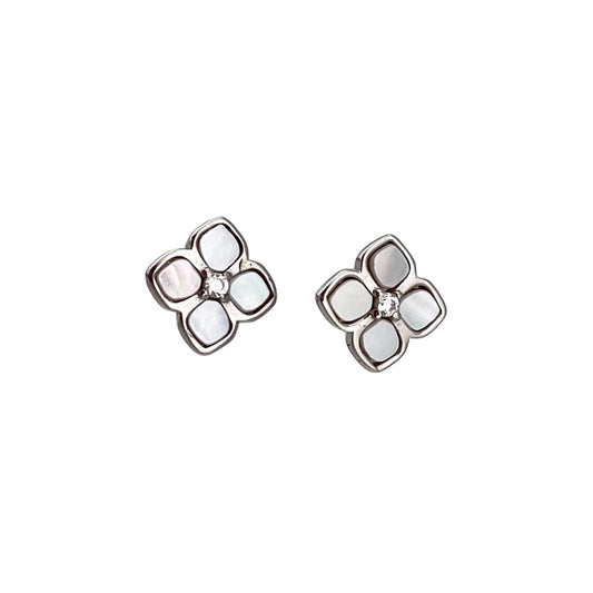 Flower Stud MOP