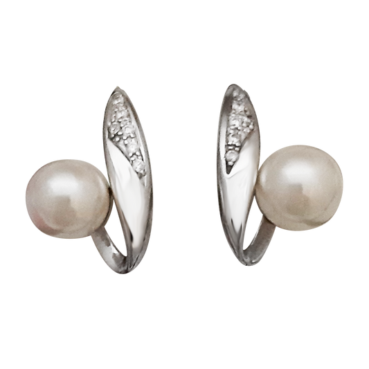 Round Pearl Sweep w/Cz