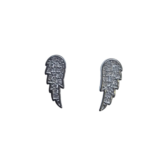 Wings CZ studs