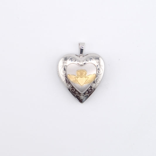 20mm Claddagh Gilt