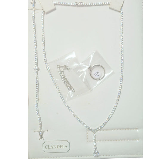 CZ Necklace Set