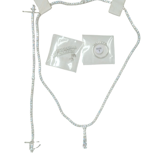 CZ Necklace Set