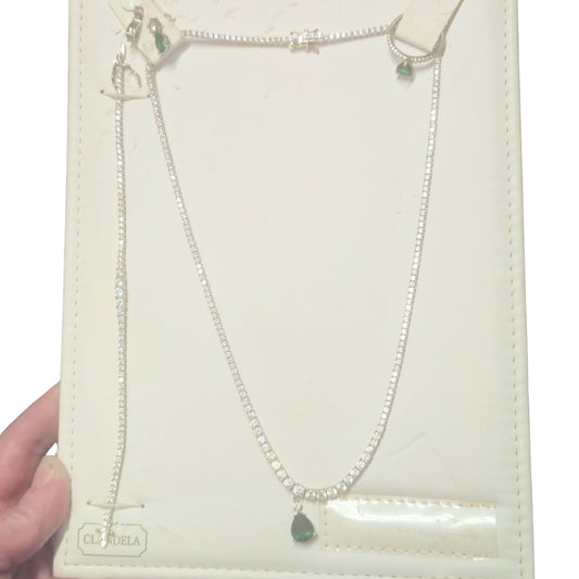 CZ Necklace Set