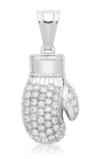 Large boxing glove w/ cz