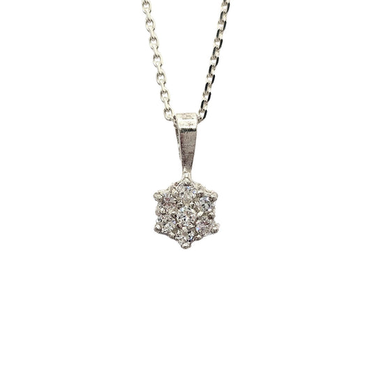 Cz Flower Clstr