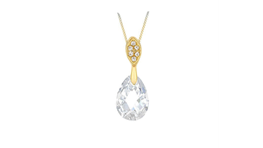 Briollette Facet Cz Yellow