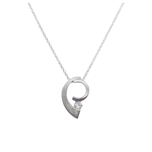 Loop CZ Pendant