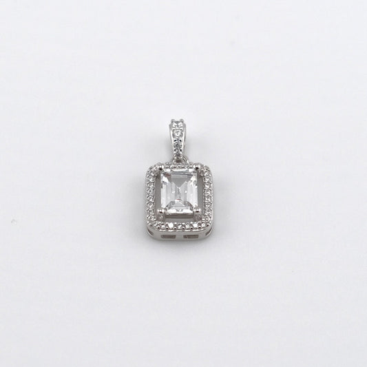 Emerald Cut Pendant