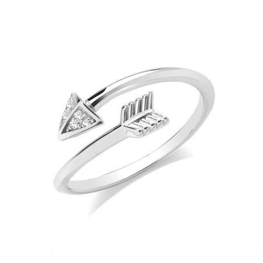 CZ Arrow Ring