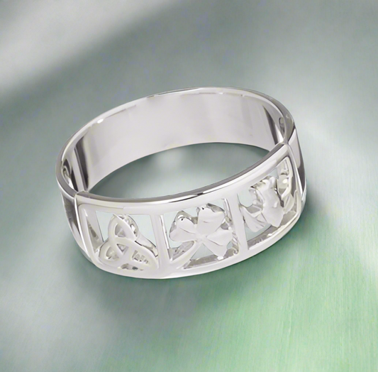 Irish Symbols Band 7mm
