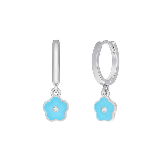 Blue Flower Enamel