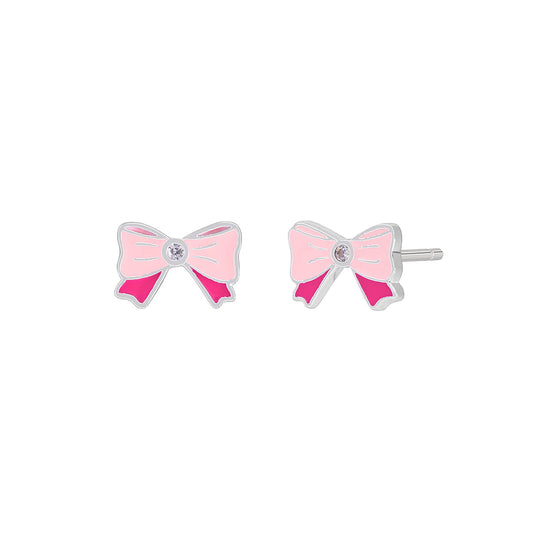 Pink Bow Enamel