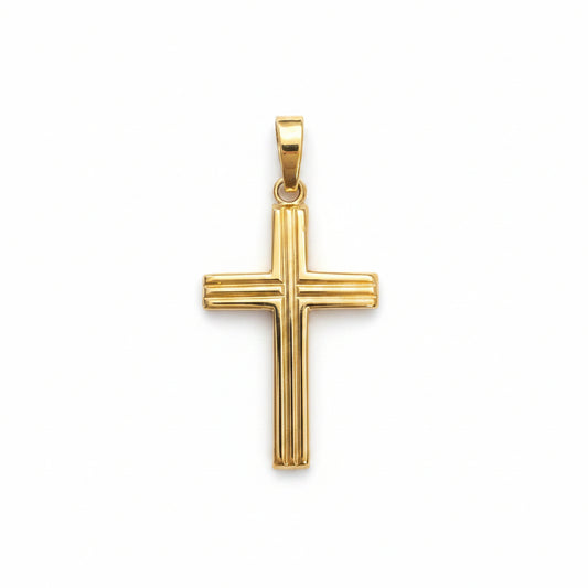 9ct 20mm Cross