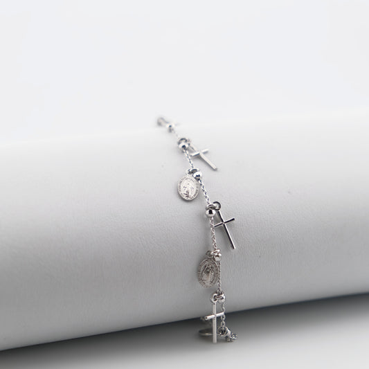 MM Cross Bracelet