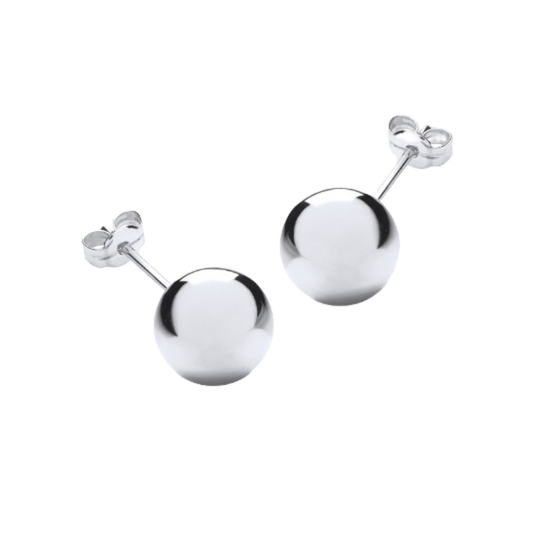 9ct Ball 10mm White
